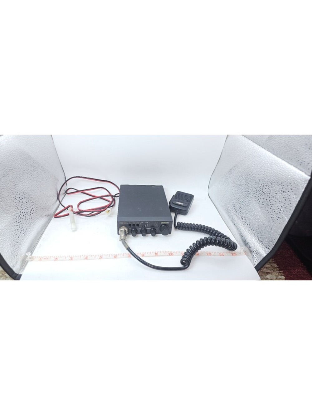 Uniden PRO 520XL CB Radio with Microphone and Power Cables